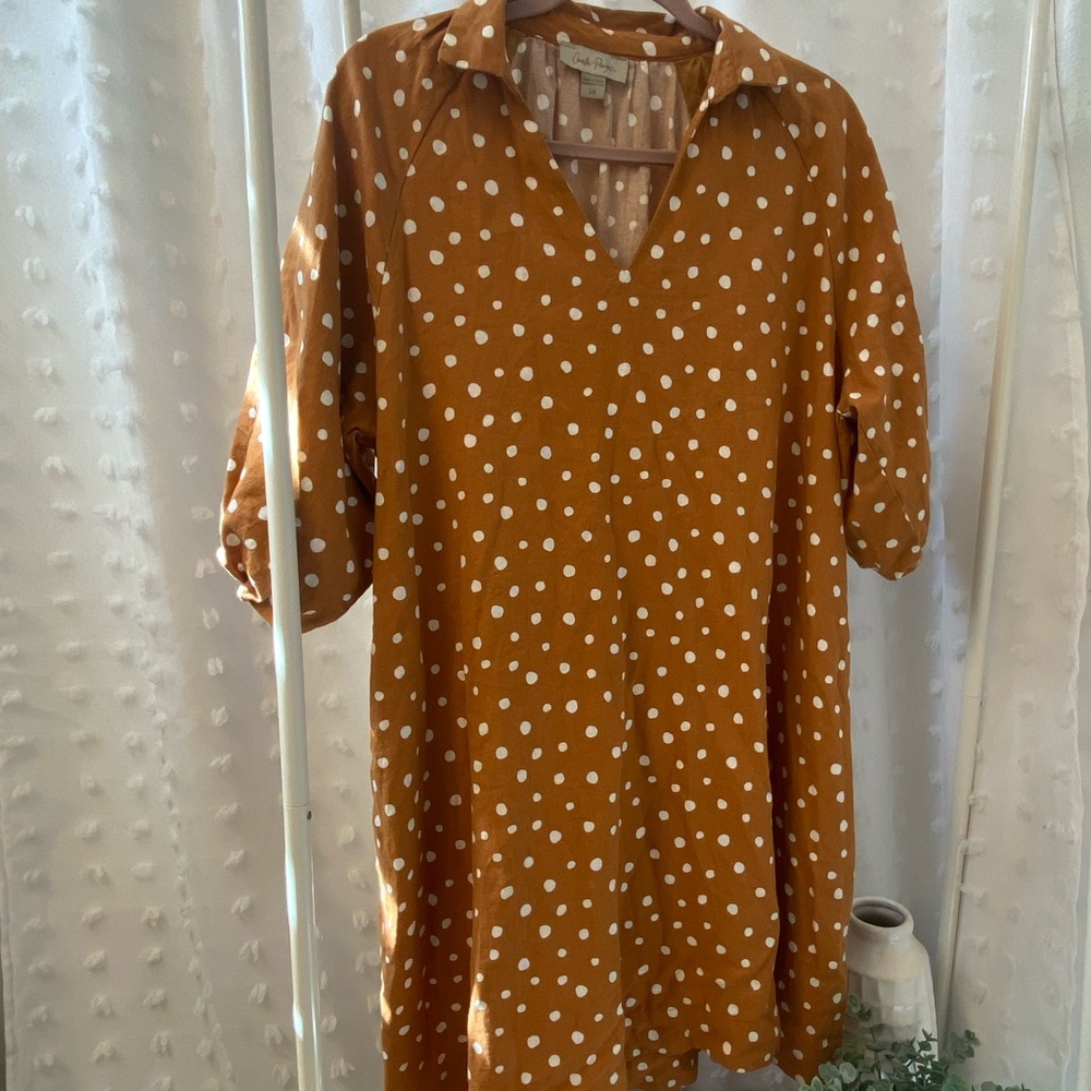 Charlie Paige Linen Dress